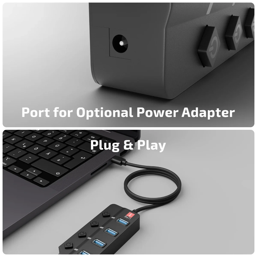 Iball USB Hub 4 Port 3.0 Hubix30 view 5